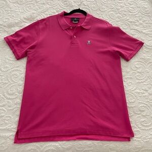 Men's Fusia Psych Bunny Polo Shirt